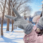 Plush Cuff Touchscreen Gloves