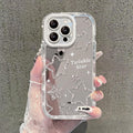 Sparkle Bumper Mirror iPhone Case