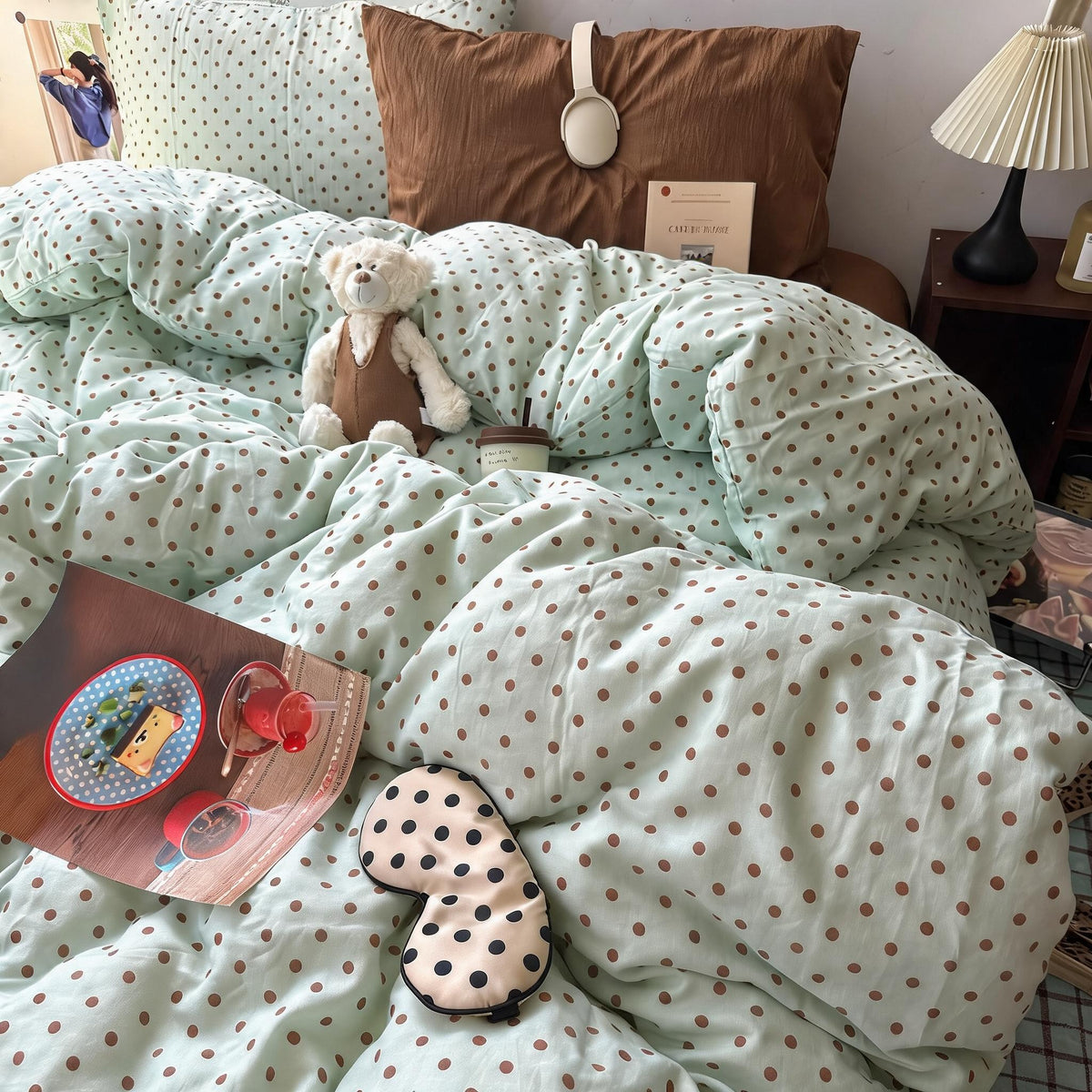 Printed Cotton Duvet Cover Set – Floral Designs