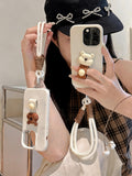 Cocoa Bear Ring Grip Case