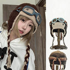 Aviator Goggle Earflap Hat