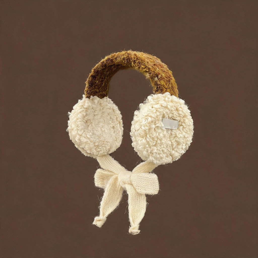 Bow Tie Winter Earmuffs