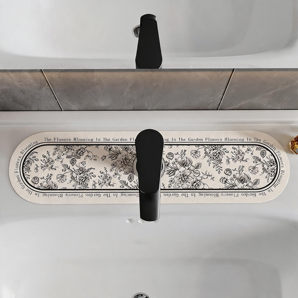 Toile Faucet Splash Mat