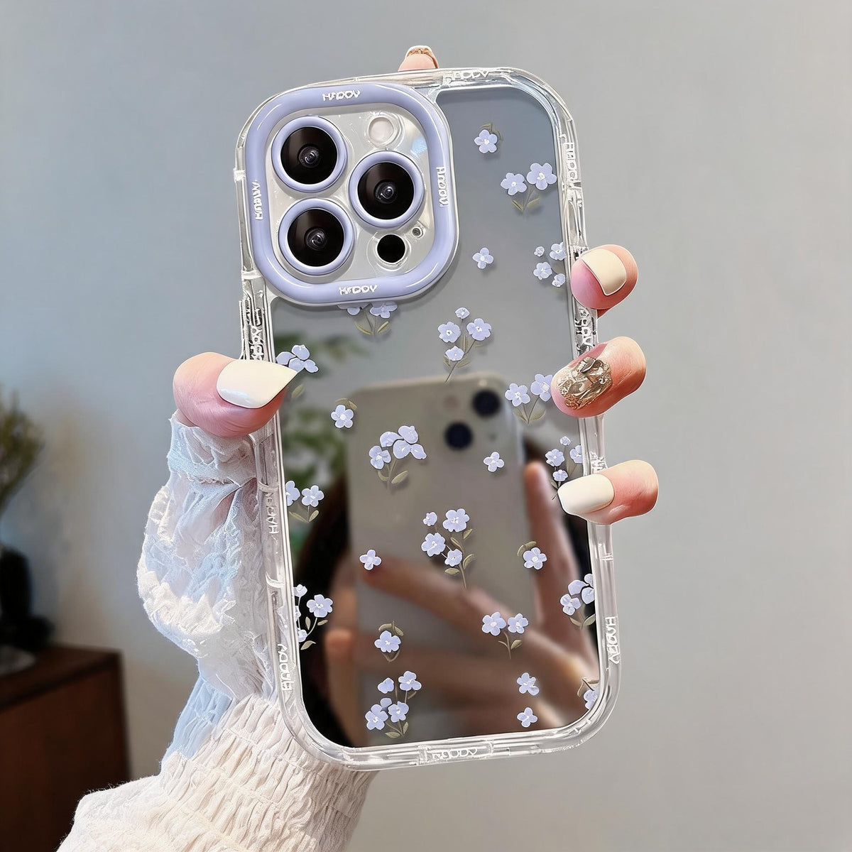 Little Bloom Mirror Phone Case – Butterfly Designs