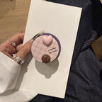 Gingham Heart Magnetic Grip