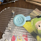 Oversized Button Hair Clips