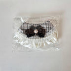 Camellia Bow Bib and Beret