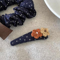 Flower Star Snap Hair Clip