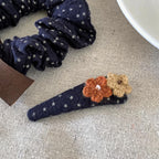 Flower Star Snap Hair Clip