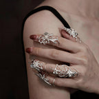 Spider Web Armour Ring