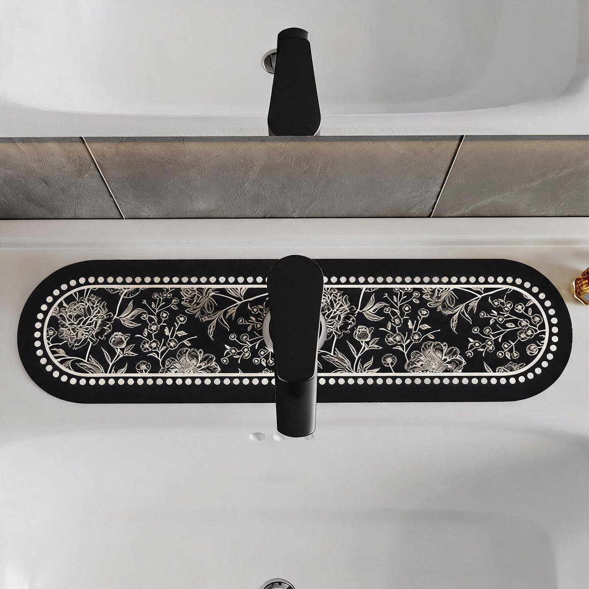 Toile Faucet Splash Mat