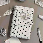 Polka Dot Heart Window Journal