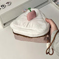 Cherry Cake Slice Camera Pouch