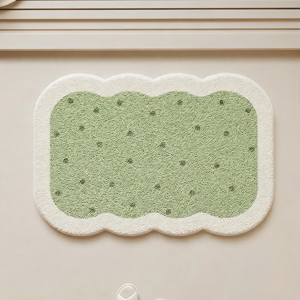 Speckled Biscuit Bath Mat