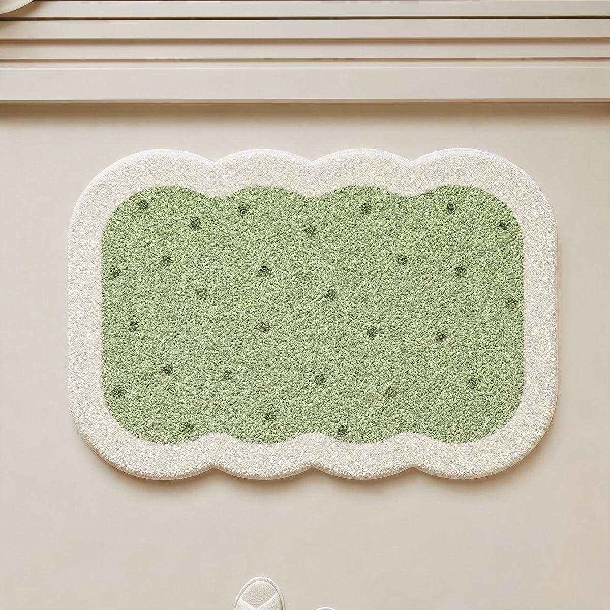 Speckled Biscuit Bath Mat
