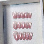 Peach Gloss Press-on Nails