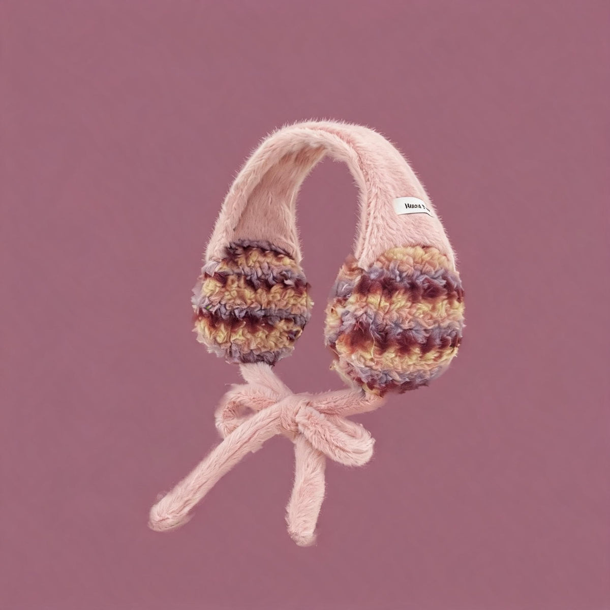 Two-Tone Fluffy Winter Earmuffs