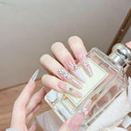 Ballet Bow Stiletto Press-On Nails