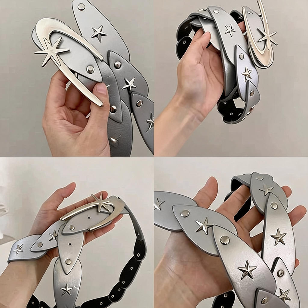 Star Stud Petal Belt