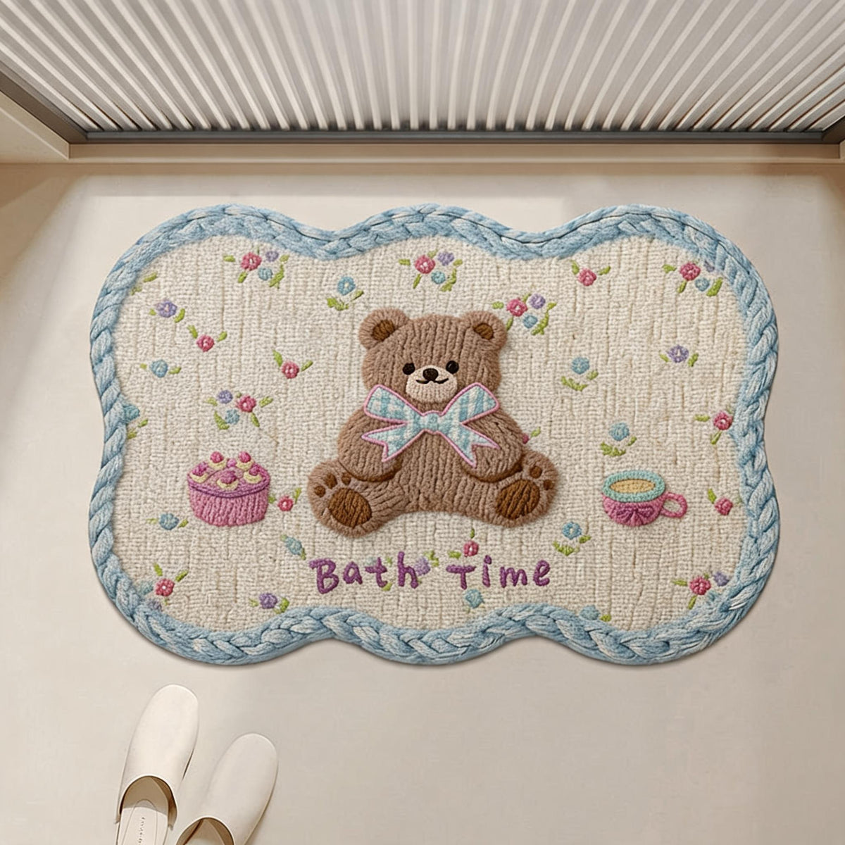 Teddy Bear Bath Mat