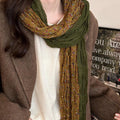 Crinkle Ditsy Floral Scarf