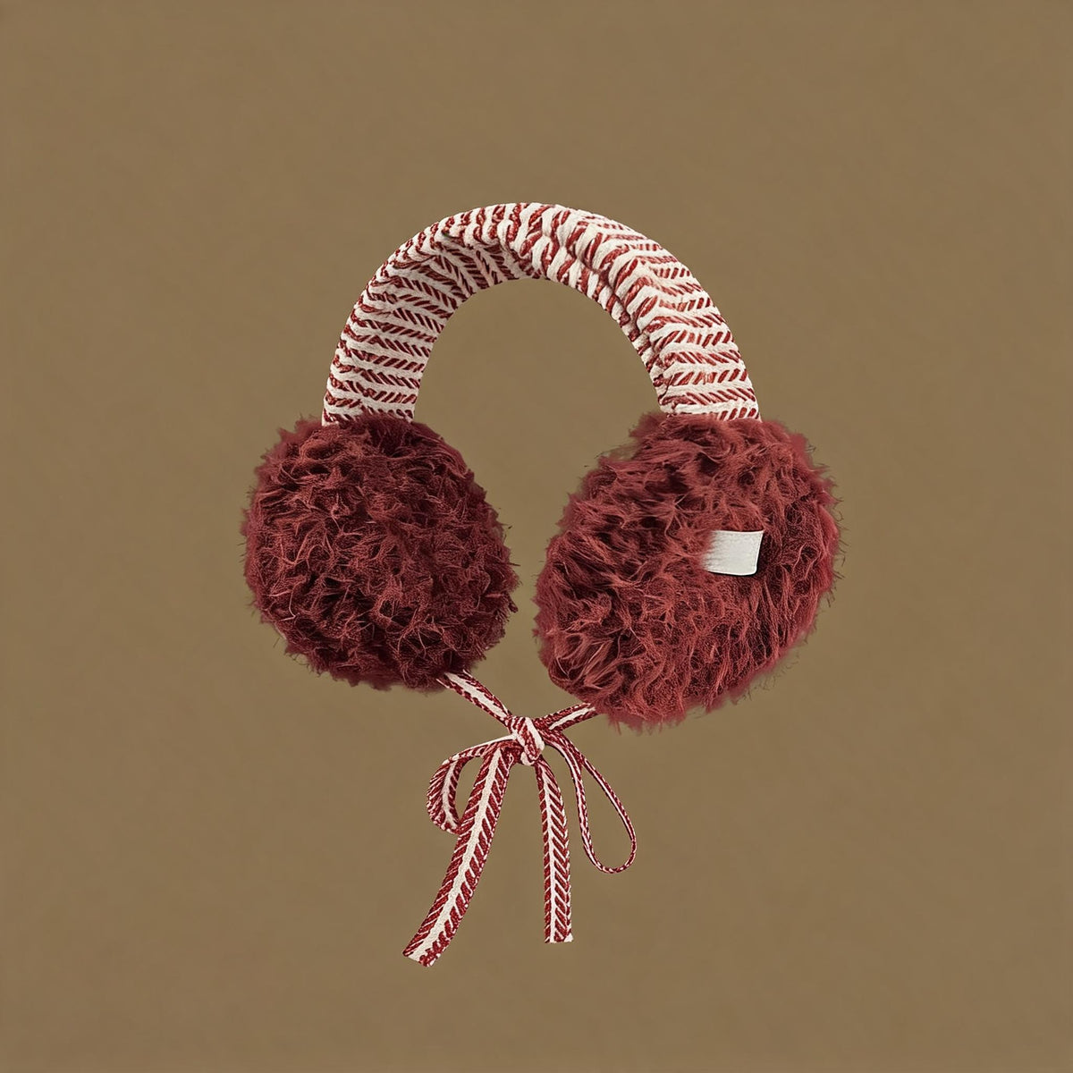 Bow Tie Winter Earmuffs