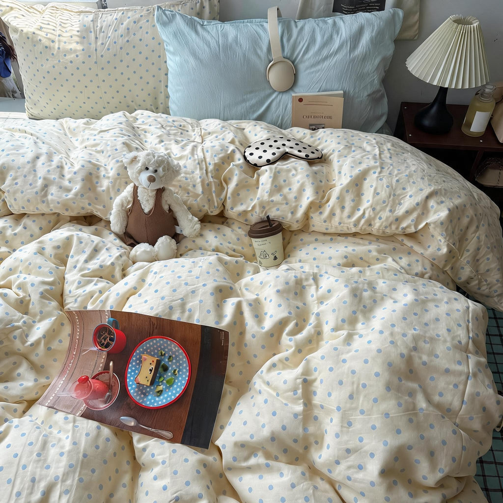 Printed Cotton Duvet Cover Set – Floral Designs