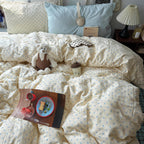 Printed Cotton Duvet Cover Set – Floral Designs