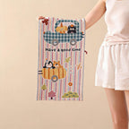 Cartoon Print Gauze Towel