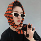 Pom Pom Knit Kerchief