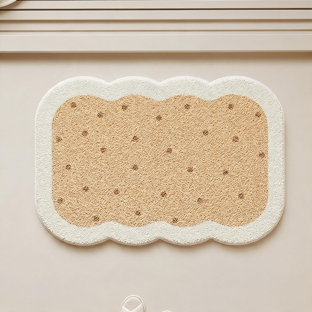 Speckled Biscuit Bath Mat