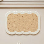 Speckled Biscuit Bath Mat