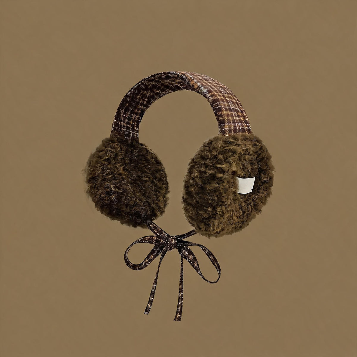 Bow Tie Winter Earmuffs