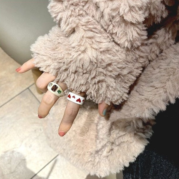 Squared Chunky Stacking Ring
