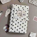 Polka Dot Heart Window Journal