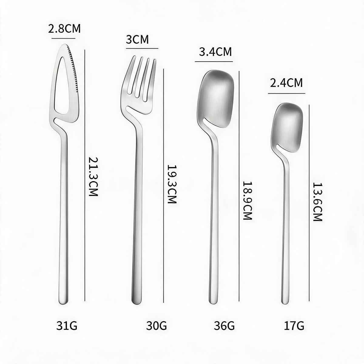 Rim Hook Cutlery Set
