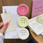 Oversized Button Fringe Clips