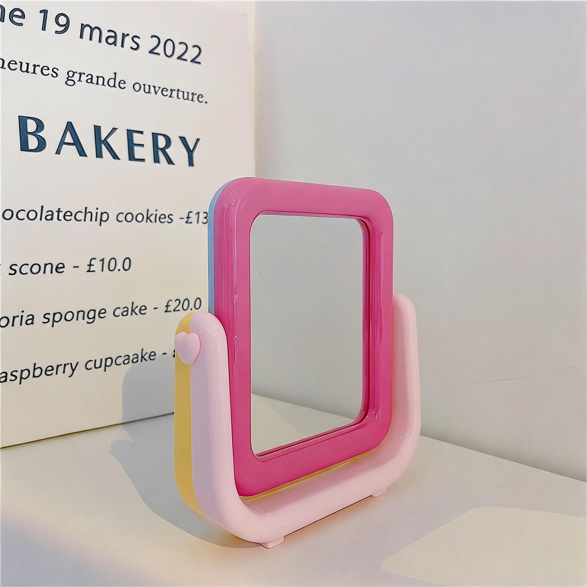 Macaron Swivel Desk Mirror