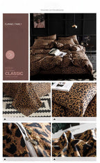 Animal Print Cotton Bedding Set