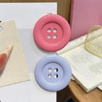 Oversized Button Fringe Clips