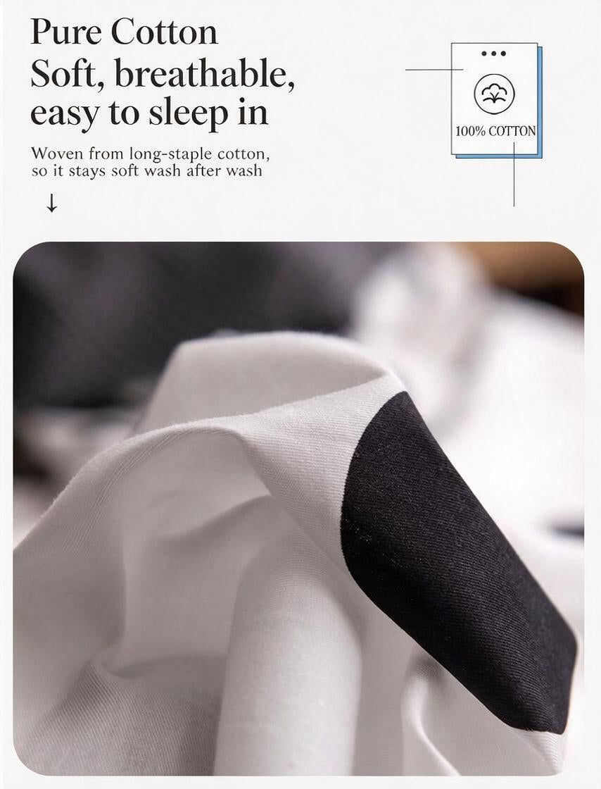 Big Dot Cotton Bedding Set