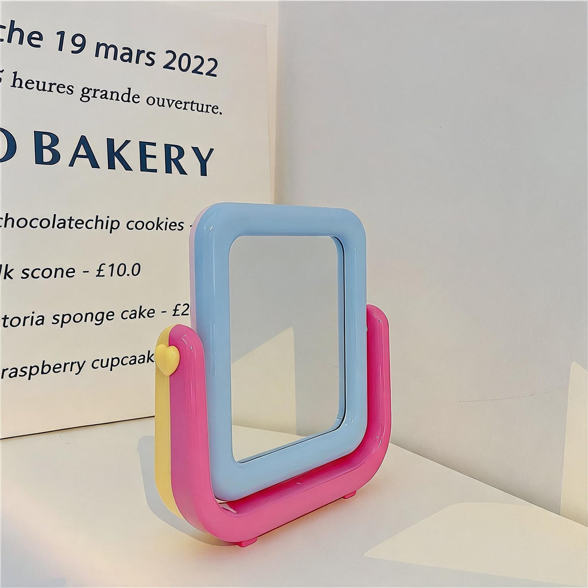 Macaron Swivel Desk Mirror