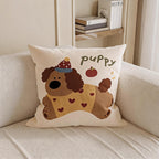 Cartoon Critter Throw Cushion – Cat Designs