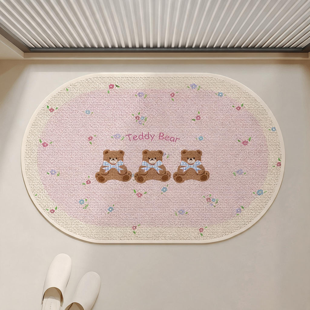 Teddy Bear Bath Mat
