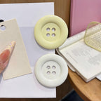 Oversized Button Fringe Clips