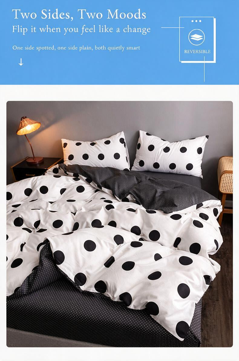 Big Dot Cotton Bedding Set
