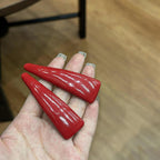 Glossy Triangle Snap Clip
