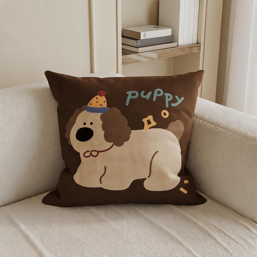 Cartoon Critter Throw Cushion – Cat Designs