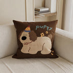Cartoon Critter Throw Cushion – Cat Designs