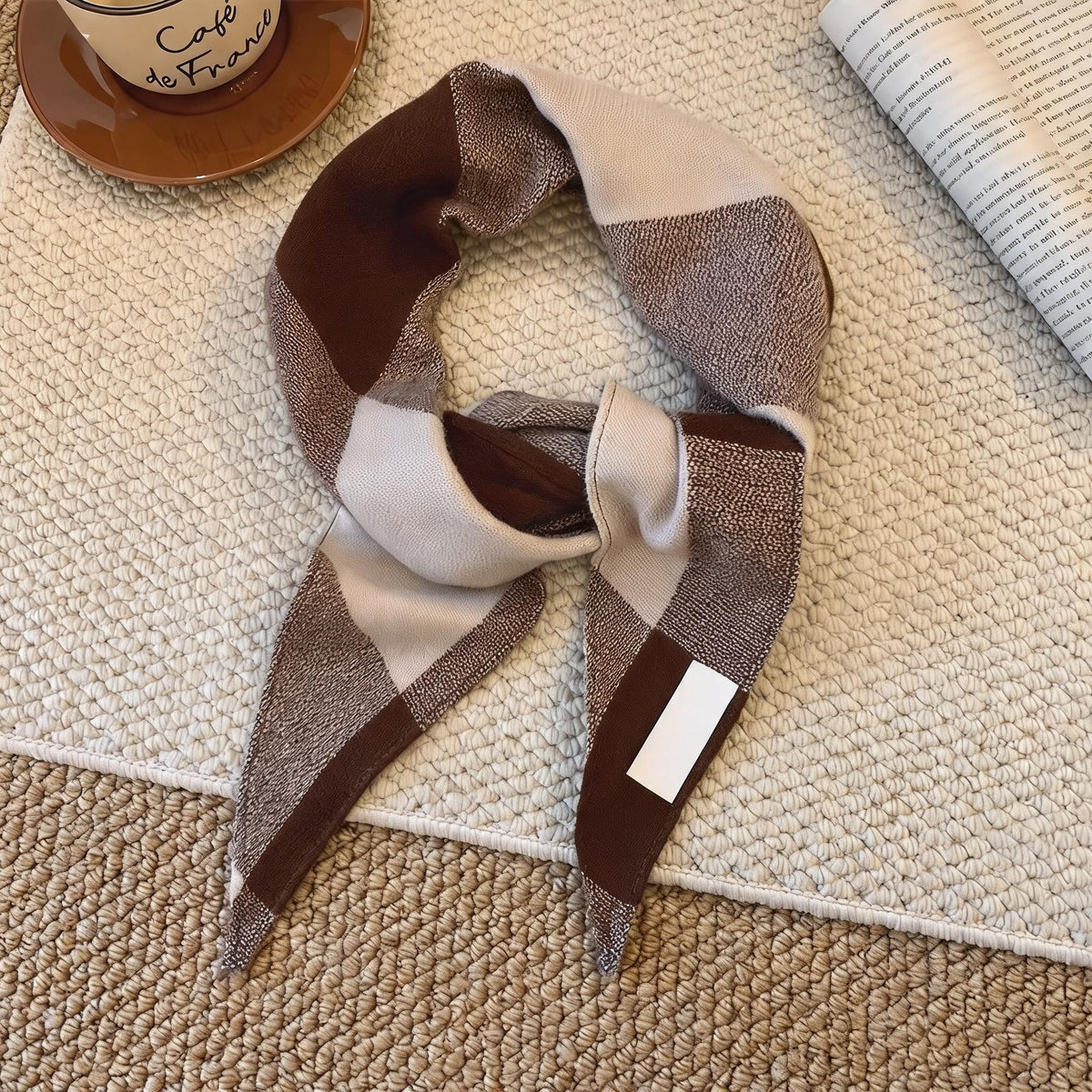 Pieced Diamond Neck Scarf